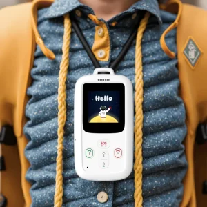 4G Beidou GPS Fall Detection Positioning for Kids Elderly SOS Button Smart Phone Locator LBS Electronic Fence Durable Plastic