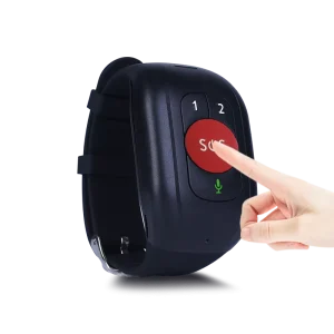 4G Elderly Fall Detection SOS Panic Emergency Button Bracelet GPS Tracking Device for Call Center