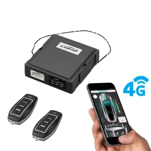4G GPS GSM Smartphone APP Two Way Car Alarm Working With Aftermarket Remote Control