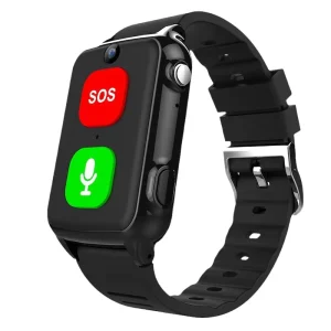 4G GPS Smart Watch for Elderly with Fall Detection SOS Button Health Monitor Two Way Call Waterproof OEM ODM Supported