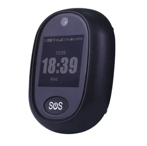 4G GPS Tracker Pendant One Click SOS Button Voice and Video Emergency Call GPS Locator Watch for Elderly &Children