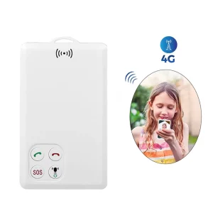 4G GPS Tracker for Children with Real-Time Tracking, Walkie-Talkie and Intercom