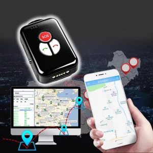 4G GPS Tracking Card for Kids and Elderly with Fall-Down Alarm and Phone Call