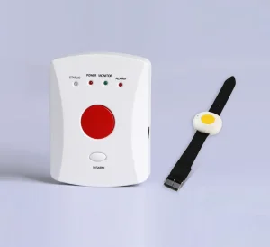 4G GSM Anti-Theft Emergency Panic Alarm with Call SOS Button, DC12V Power Supply for Senior and Elderly Care