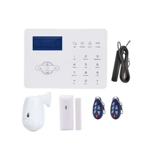 4G GSM PSTN Smart Wireless Security Alarm System with French English Mobile App Control 110dB Loud Siren for Property Protection