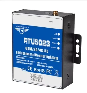 4G GSM Temperature and Humidity Environment Alarm with SMS Alert, Power Loss Monitoring, and App Control