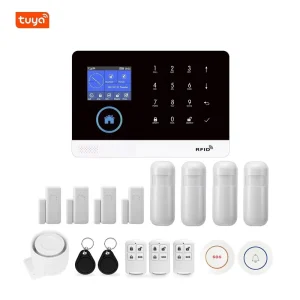 4G GSM Wireless House Alarm System with Mobile App Control