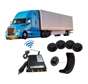 4G Heavy-Duty TPMS with 48-Wheel Tire Sensors, Fleet Management and 150 PSI High-Pressure Monitoring