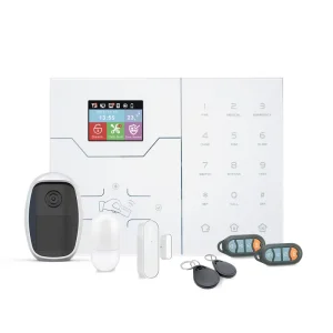 4G IP APP IOS Control Work With WiFi Cameras Security Alarm System for Smart Home Burglar Alarm System