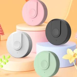4G Kid Tracker Anti Lost Device With GPS Beidou SOS Alarm Round Badge for Children Students Elderly