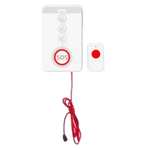 4G LTE Two-Way Voice Medical Alert Panel with Neck Pendant SOS Button