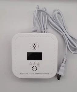 4G Laser Piped Natural Gas Methane Combustible Gas Leak Detector, Mains-Powered, for Kitchen and Factory