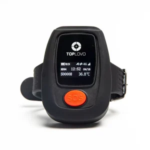 4G Panic Button SOS Alarm Bracelet Emergency Button Voice Call GPS Tracker for Elderly