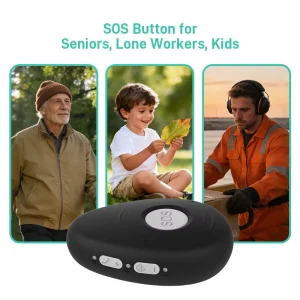 4G Personal SOS Alarm with GPS Tracker for Seniors