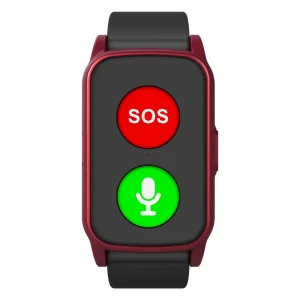 4G Two Buttons Simple One Click SOS Smart Watch Emergency Help Watch Health Monitoring Smart Watch for Elderly