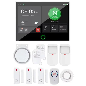 4G WIFI Home Alarm Signal Detector Smoke Gas Detectors Personal Alarms Motion Sensor Alarm 99 Wireless Zones Security System