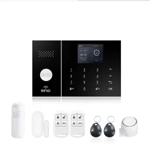 4G WiFi Alarm System Tuya Smart 433MHz Wireless Security Home Alarm Smart Life App Control