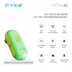 4G WiFi GPRS Realtime GPS Tracker SOS Button Two Way Speaker 1 Year Children Elderly Autism Support PC Compatible