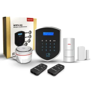 4G WiFi GSM Wireless Home Burglar Security Alarm with Touch Keypad and APP Control