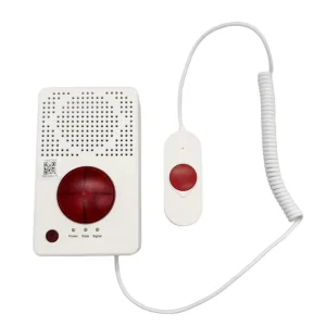 4G Wireless SOS Emergency Button Call System with Two-Way Intercom, Phone Notification and ABS Distress Alarm for Elderly