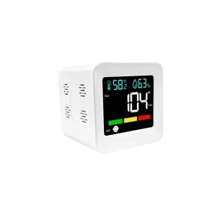 5-in-1 Plug-In Carbon Monoxide and Combustible Gas Detector with Fast Response Sound Alarm for Home, RV, Camping and Garage