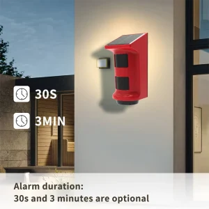 5v 750mW Solar 70db 110db Outdoor Wireless Alarm Siren Smart Home Alarm Accessory