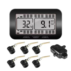 6-38 Wheel Digital Wireless Real-Time Truck Tire Pressure Monitoring System with Internal Sensor