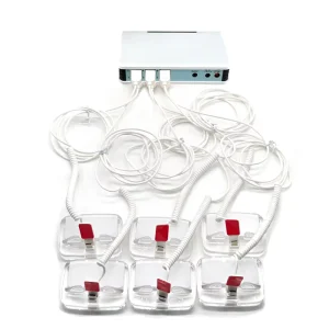 6-Port ABS Security Alarm System for Mobile Phones, Tablets, Laptops, and Cameras in Retail Stores