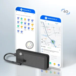 6 Wire GPS Tracker 4G IP67 Waterproof Vehicle Anti Theft System Remote Engine Cut Off Door Detection Anti Jamming Tracking