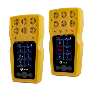 6-in-1 Portable Multi-Gas Detector for Gas Leak Detection and Monitoring