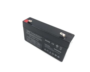 6V 1.2Ah Sealed UPS Electricity Failure Alarm with Rechargeable Battery for Golf Carts & Electric Wheelchairs