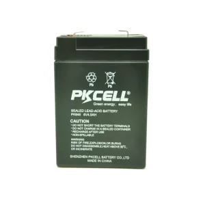 6V 4Ah 4.5Ah 5Ah Rechargeable Battery 20-Hour Discharge Rate for Burglar Alarms and Platform Scales