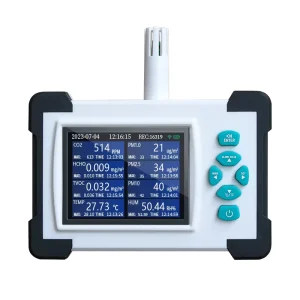 7 in 1 Multi Air Quality Detector TVOC HCHO PM CO2 TEMPERATURE HUMIDITY air Quality Monitor With WIFI App Connection