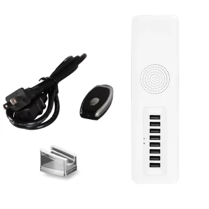 8 Multi Ports Retail Sensor Anti-theft Alarm System with Charging and Alarming Function