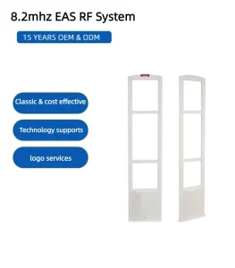 8.2MHz RF EAS Anti-Shoplifting Alarm System for Retail Stores