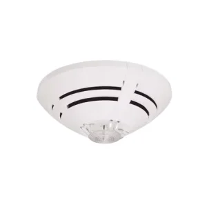 802371 IQ8Quad Addressable Optical Smoke Detector for Office Buildings, Hotels, and Shopping Malls