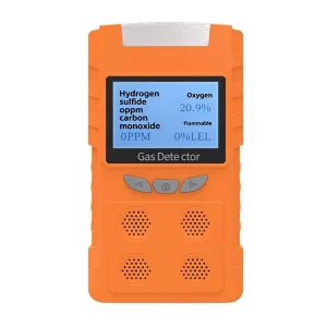 804 Four in One Gas Detector Portable Combustible Toxic Multi Gas Oxygen H2S Carbon Monoxide High Accuracy