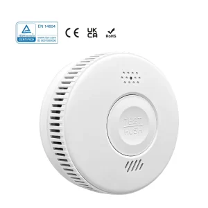 85Db Safe Sound Standalone Photoelectric Wireless Smoke Detector Alarm