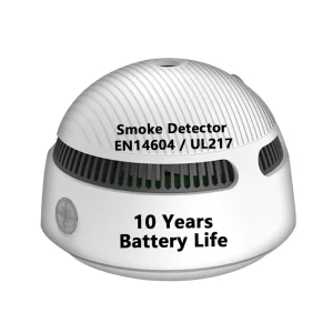 85Db Standalone Smoke Alarm Fire Alarm Sensor Intelligent Photoelectric Smoke Detector Audible and Visual Alarm