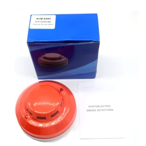 9-36V Wired Smoke Alarm Detector with Network for Household and Commercial Fire Alarm System