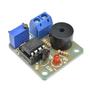 9V 12V Battery Low Voltage Under-Voltage Protection Buzzer Sound and Light Alarm Module