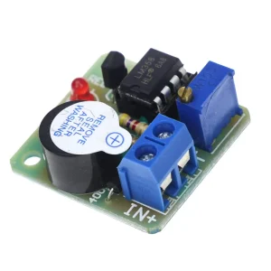 9V/12V Battery Sound and Light Alarm Over-Discharge Protection Board Low-Voltage Protection Module