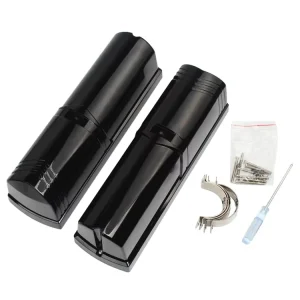 ABE-150 Wall Mounted Photoelectric Triple Beam Sensor Infrared Detector Perimeter Protection Beam Motion Alarm IP65 4-Channel CE