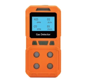 ABH841 Portable 4-in-1 Multi-Gas Detector for NH3, CO, O2, Ex, and H2S