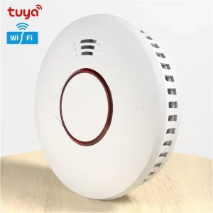 ABS WiFi Smoke Detector Fire Alarm for Home Security System