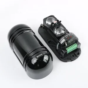 ABT100 Wired Outdoor Dual-Beam Active Infrared Barrier Detector for Perimeter Security Alarm