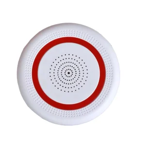 AC Mains Powered 433MHz Wireless Siren >90dB Security Alarm with 20 30m Detection for Home & Commercial Use Easy Installation