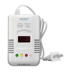 AC220V CH4 Methane LPG Natural Gas Leak Alarm Detector for Home Kitchen Use