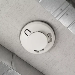AC90-230V 4-Wire Photoelectric Smoke Detector with Sound and Light Alarm, NO/NC Relay Output, 80dB, OEM ODM Manufacturer