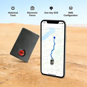 AD50 4G+2G Portable GPS Tracker with SOS Alarm Button and Voice Monitoring